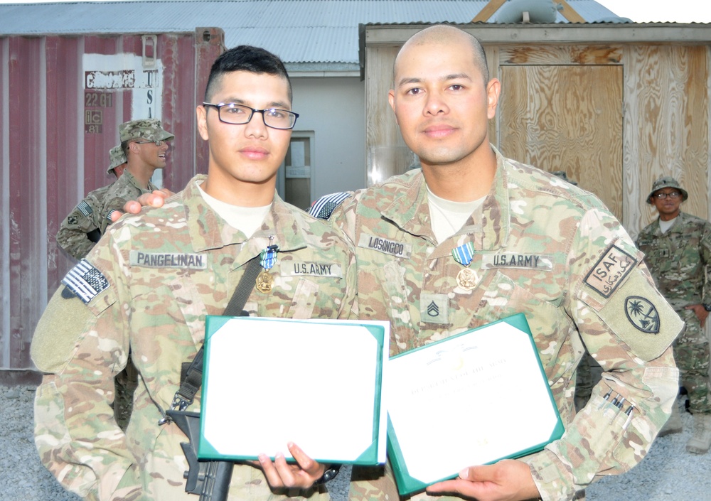 NTM-A honors Guam soldiers again