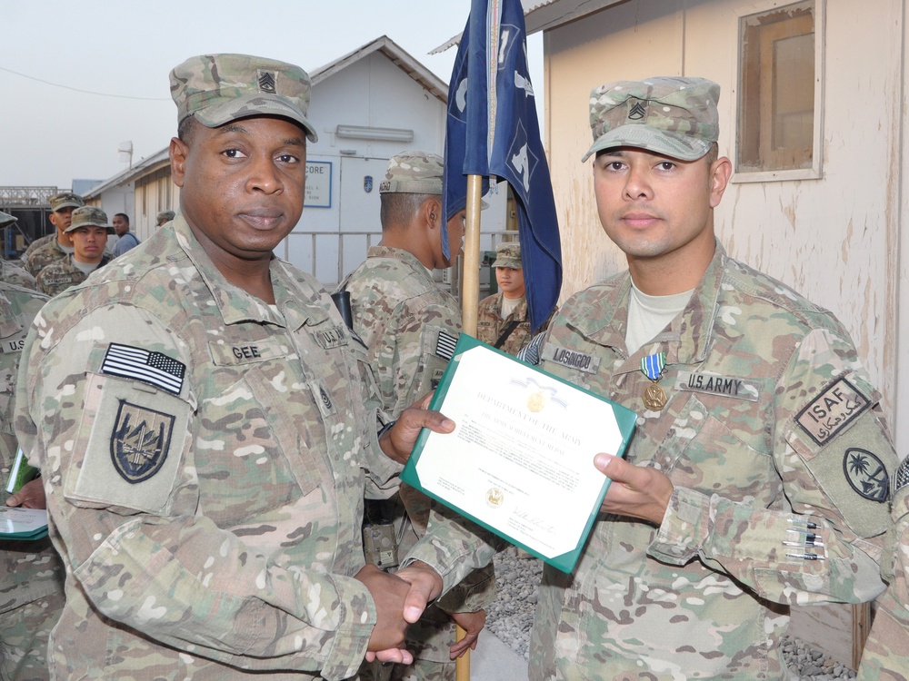 NTM-A honors Guam soldiers again