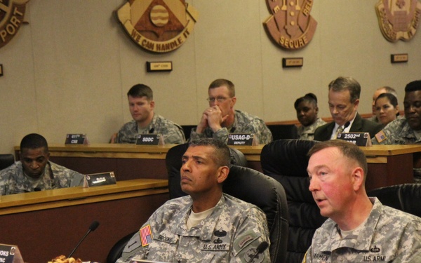 Gen. Brooks visits Area IV for situational awareness