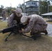 Lock and load: logistics Marines train with machine guns