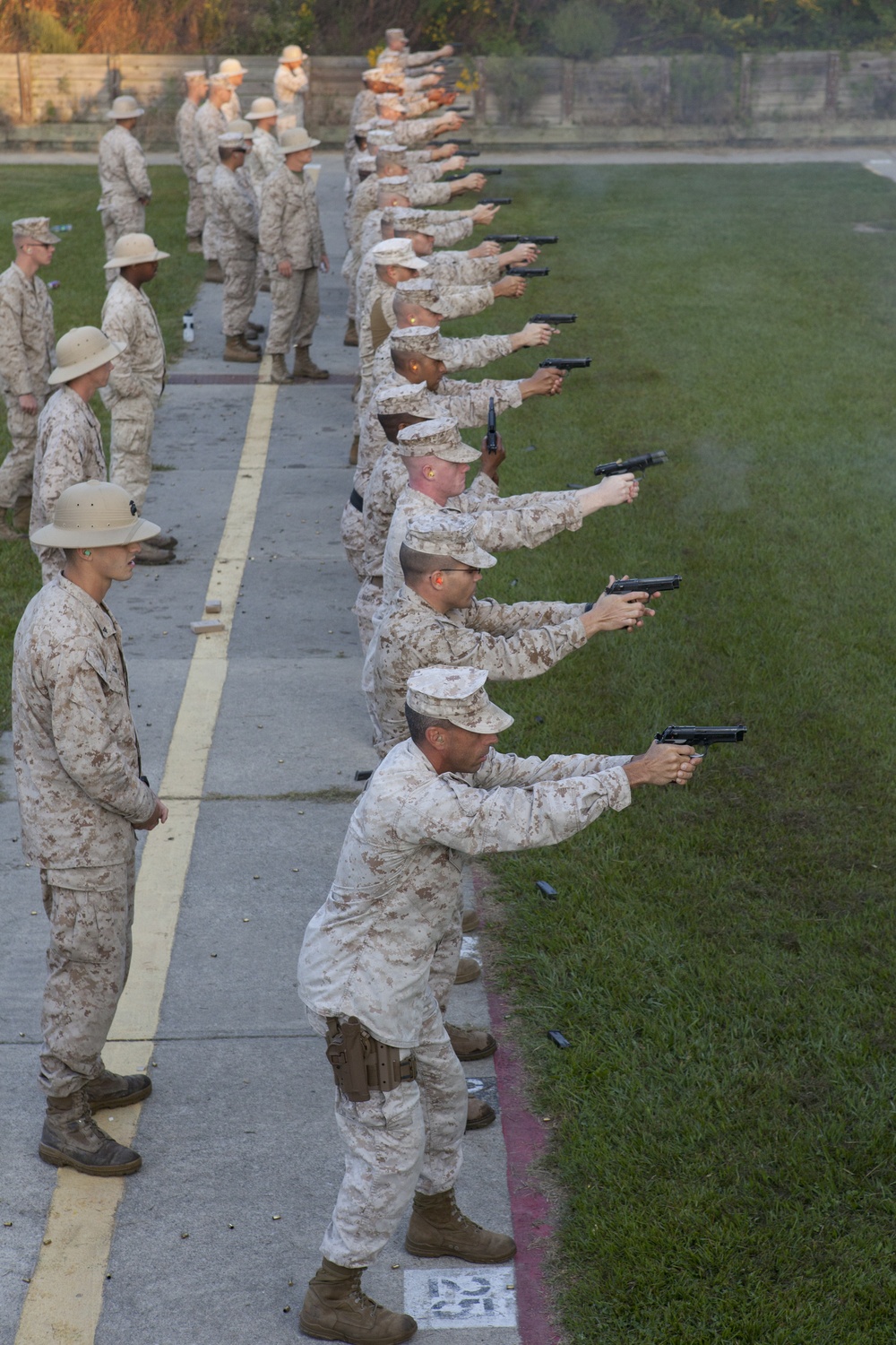 Cherry Point Implements Combat Pistol Program