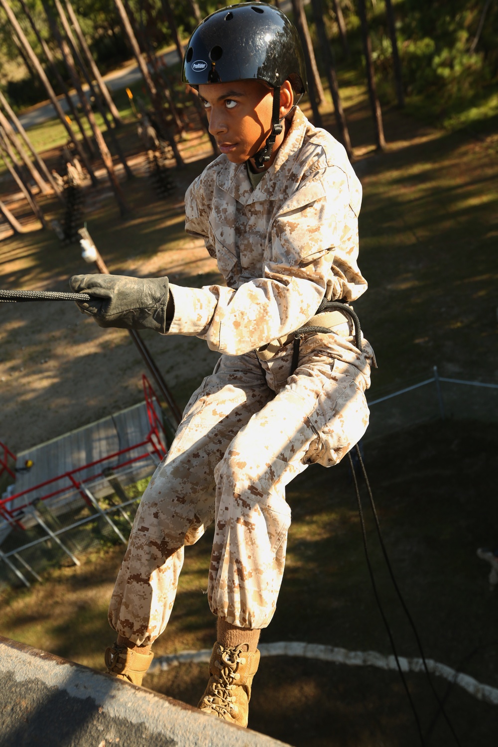 DVIDS - Images - Photo Gallery: Marine recruits gain confidence on ...
