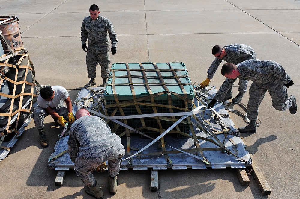 Pallet buildup