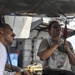 Performing maintenance on an E-2C Hawkeye