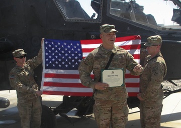 US soldier re-enlists in Afghanistan