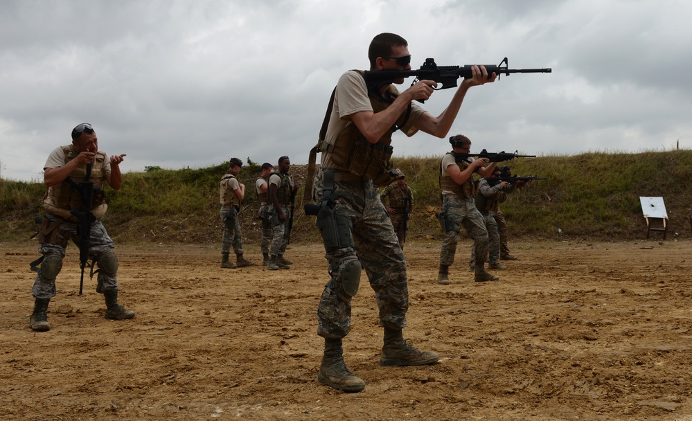 The 3rd Combat Camera Squadron participates in Advanced Weapons and Tactics Training