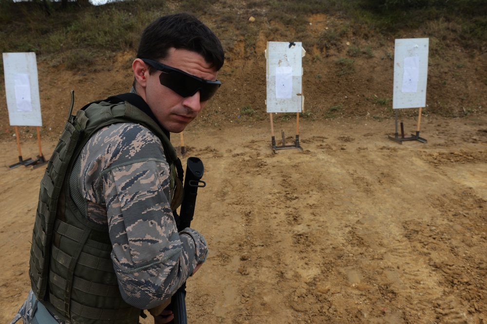 The 3rd Combat Camera Squadron participates in Advanced Weapons and Tactics Training