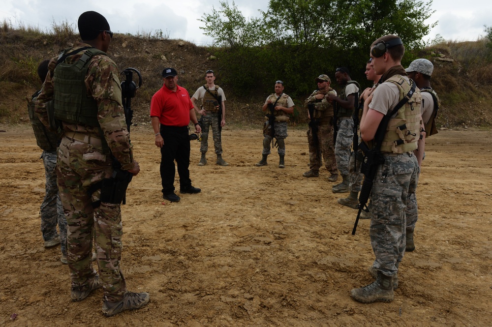 The 3rd Combat Camera Squadron participates in Advanced Weapons and Tactics Training