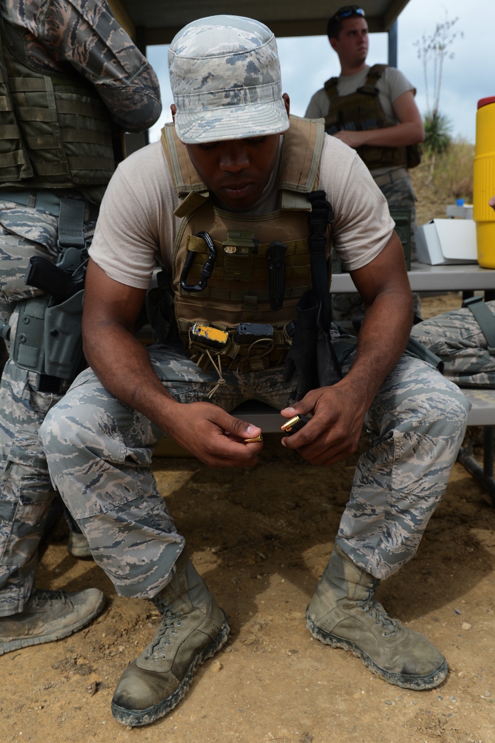 The 3rd Combat Camera Squadron participates in Advanced Weapons and Tactics Training