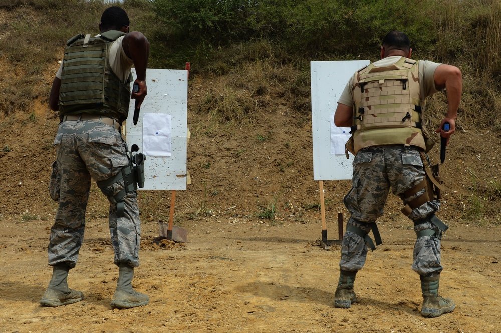 The 3rd Combat Camera Squadron participates in Advanced Weapons and Tactics Training