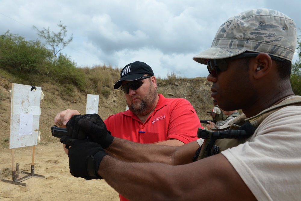 The 3rd Combat Camera Squadron participates in Advanced Weapons and Tactics Training