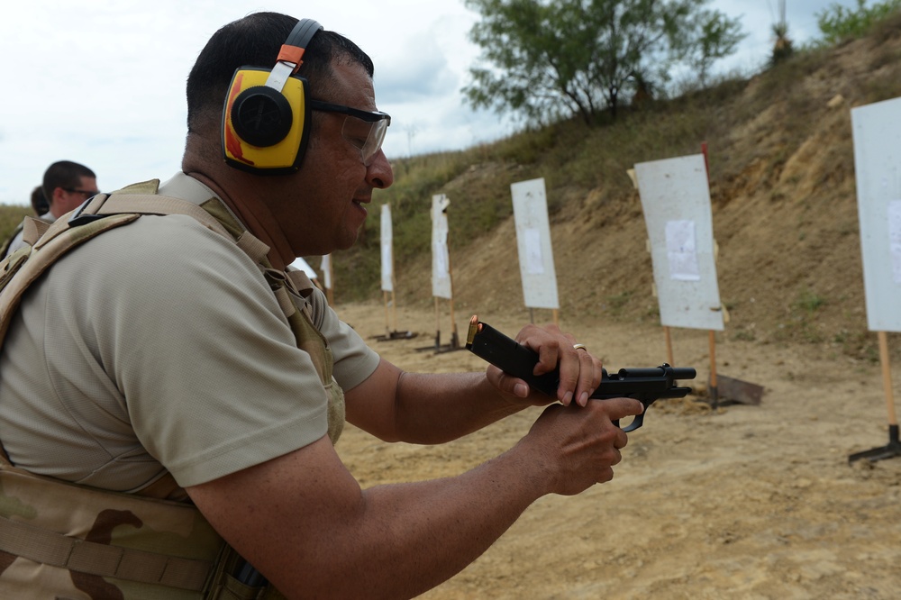 The 3rd Combat Camera Squadron participates in Advanced Weapons and Tactics Training