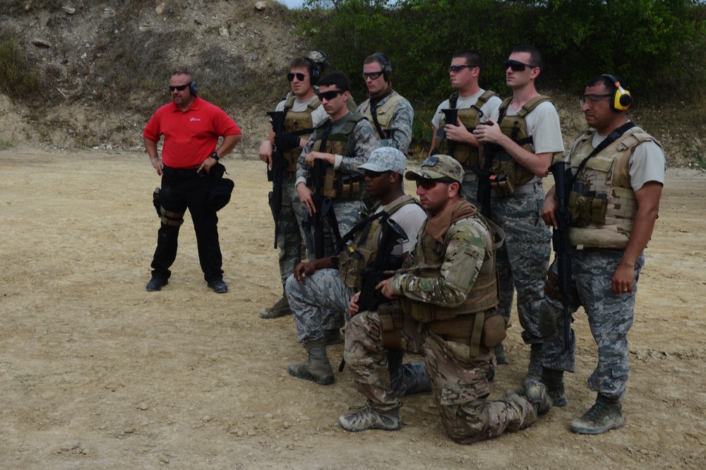 The 3rd Combat Camera Squadron participates in Advanced Weapons and Tactics Training