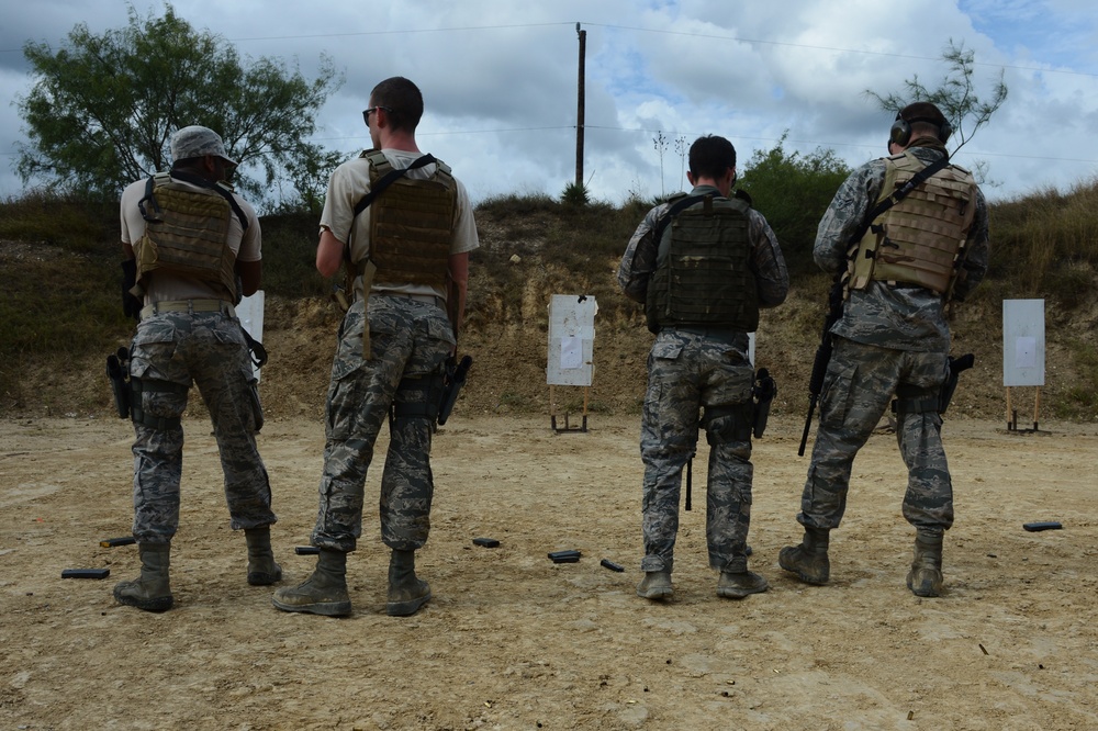 The 3rd Combat Camera Squadron participates in Advanced Weapons and Tactics Training