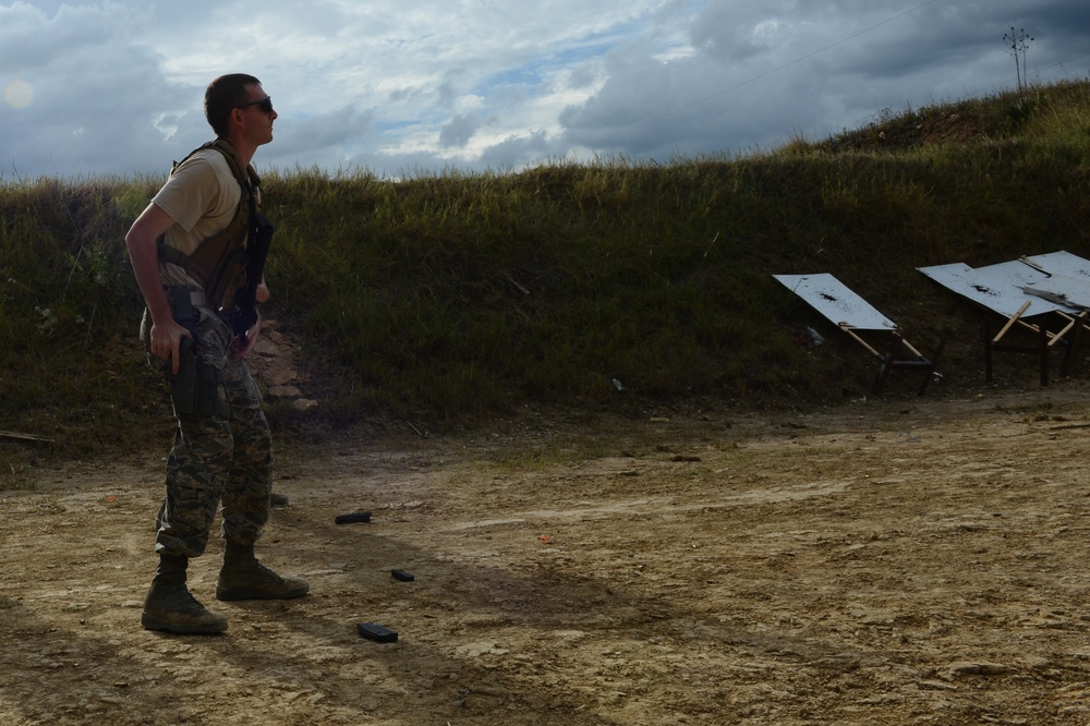 The 3rd Combat Camera Squadron participates in Advanced Weapons and Tactics Training