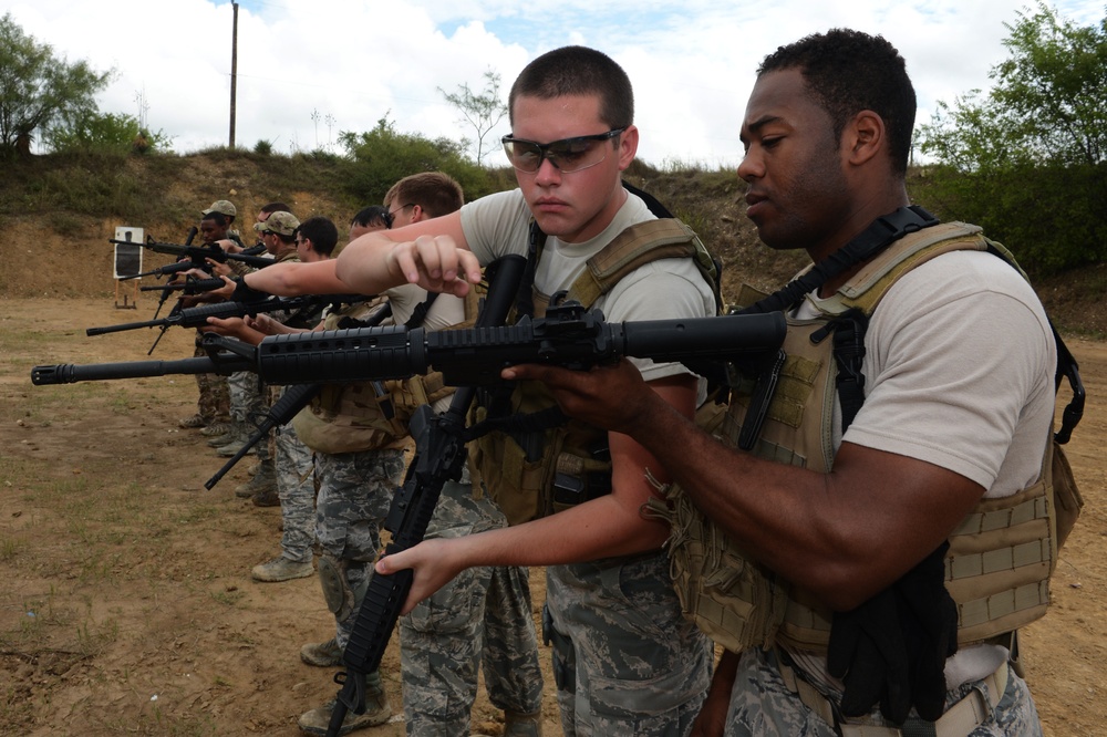 The 3rd Combat Camera Squadron participates in Advanced Weapons and Tactics Training