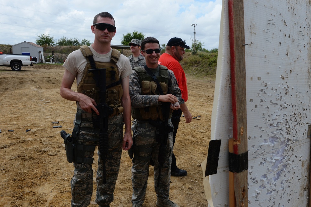 The 3rd Combat Camera Squadron participates in Advanced Weapons and Tactics Training