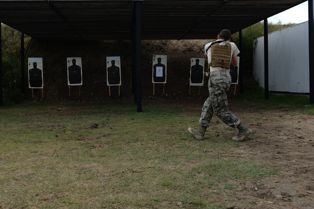 The 3rd Combat Camera Squadron participates in Advanced Weapons and Tactics Training