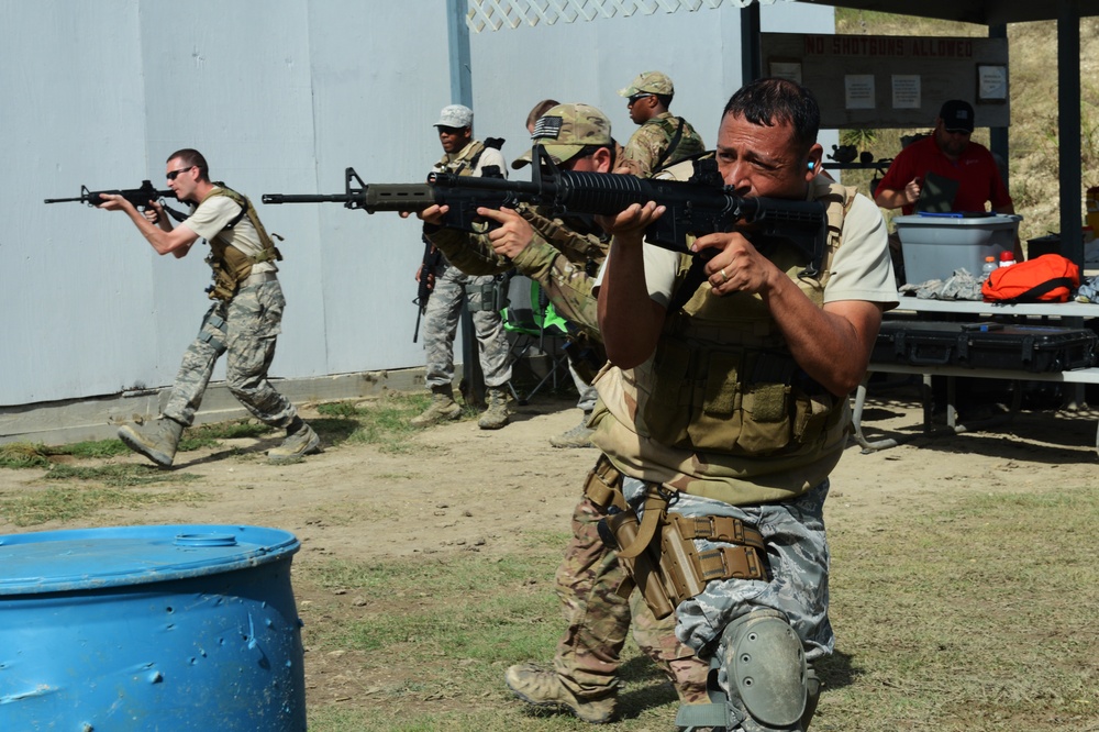 The 3rd Combat Camera Squadron participates in Advanced Weapons and Tactics Training