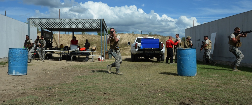 The 3rd Combat Camera Squadron participates in Advanced Weapons and Tactics Training