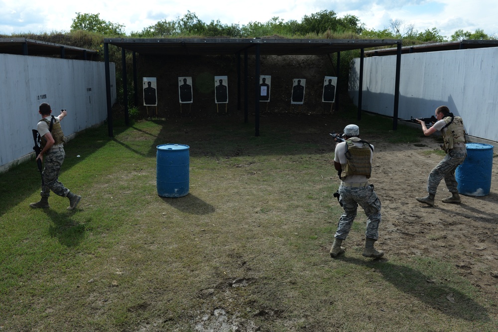 The 3rd Combat Camera Squadron participates in Advanced Weapons and Tactics Training