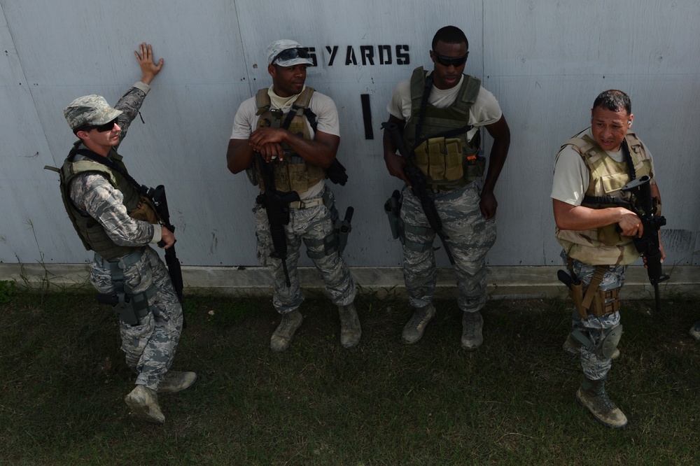 The 3rd Combat Camera Squadron participates in Advanced Weapons and Tactics Training