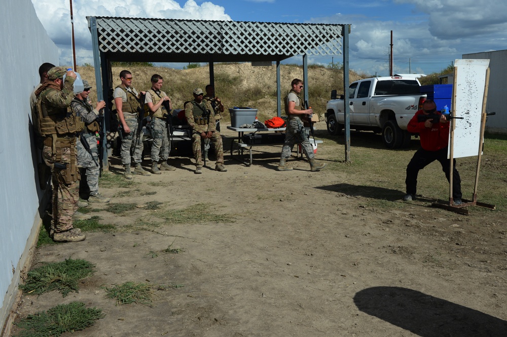 The 3rd Combat Camera Squadron participates in Advanced Weapons and Tactics Training