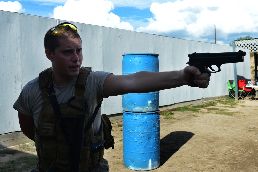 The 3rd Combat Camera Squadron participates in Advanced Weapons and Tactics Training