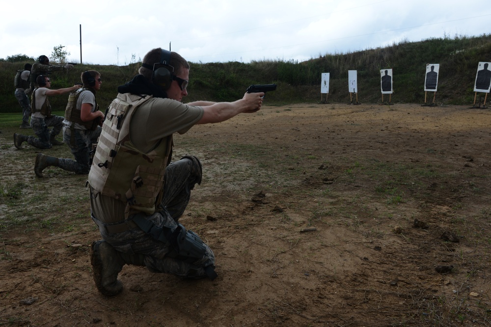 The 3rd Combat Camera Squadron participates in Advanced Weapons and Tactics Training