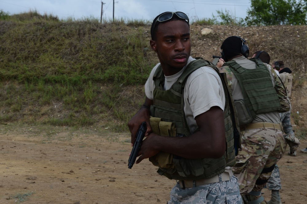 The 3rd Combat Camera Squadron participates in Advanced Weapons and Tactics Training