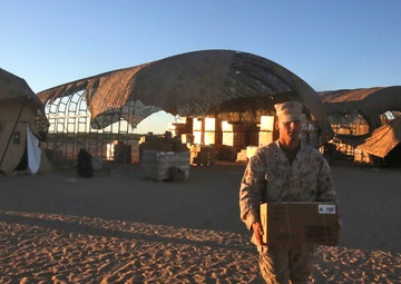 CLC-16 keeps WTI 1-14 running by providing food, fuel and equipment