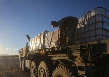 CLC-16 keeps WTI 1-14 running by providing food, fuel and equipment