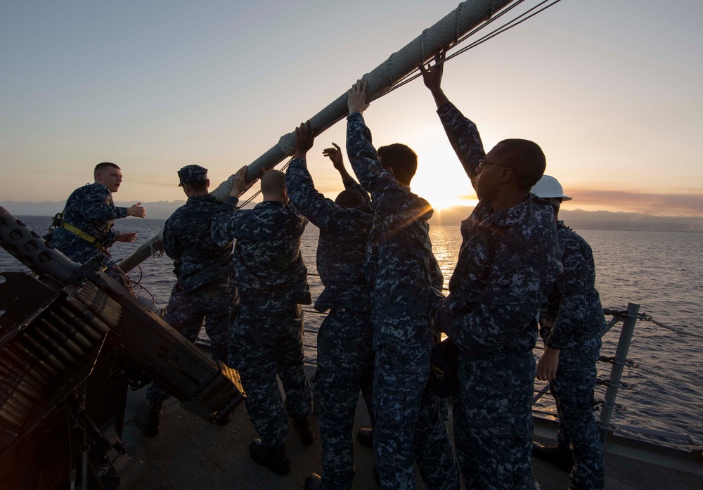 USS Mason operations