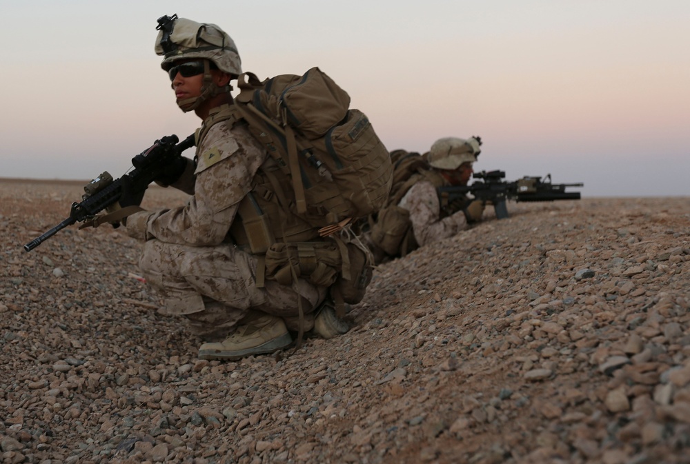 1/9 Conducts a Training Raid