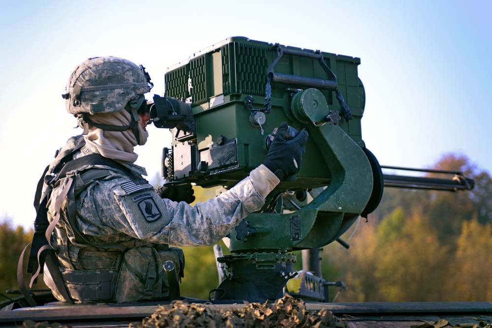 1-91 Cavalry Regiment (Airborne) recon training in Germany