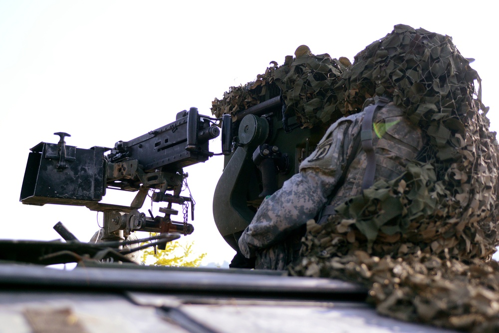 1-91 Cavalry Regiment (Airborne) recon training in Germany