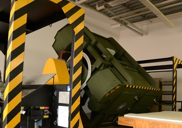 Humvee Egress Assistance Traininer semostration