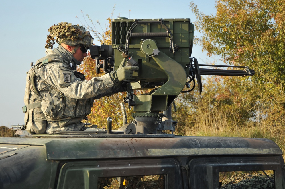 1-91 Cavalry Regiment (Airborne) recon training in Germany