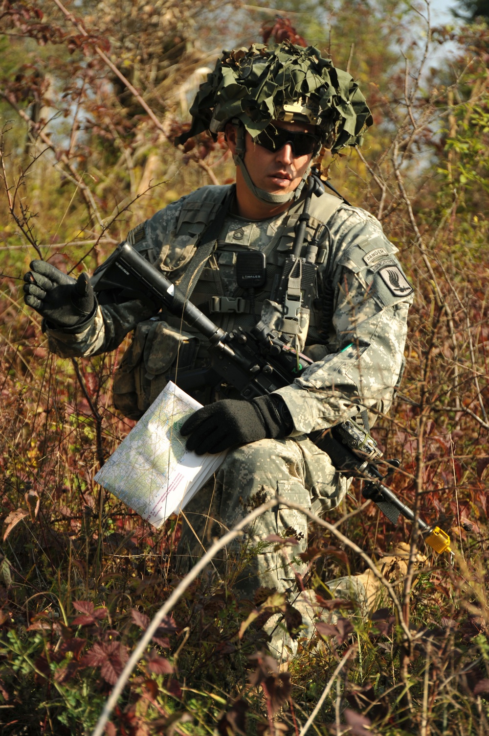 1-91 Cavalry Regiment (Airborne) recon training in Germany