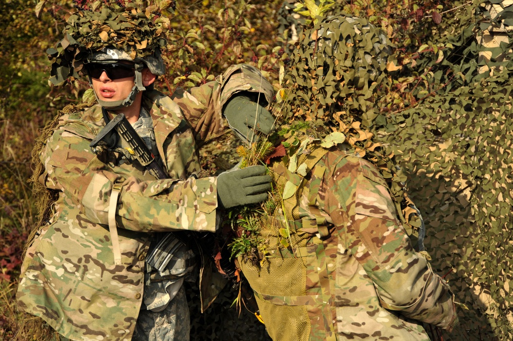 1-91 Cavalry Regiment (Airborne) recon training in Germany