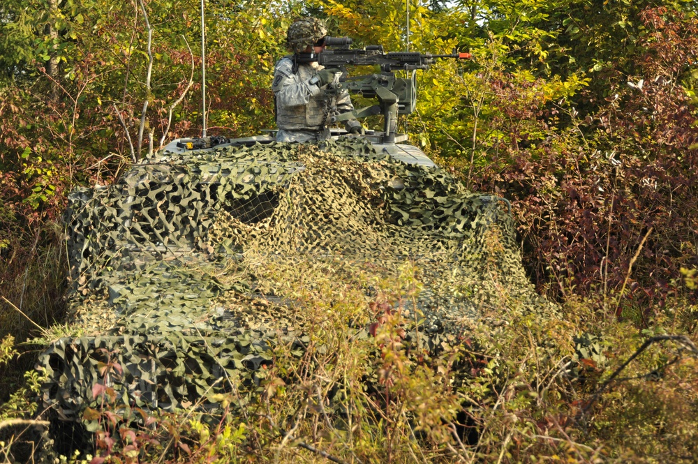 1-91 Cavalry Regiment (Airborne) recon training in Germany