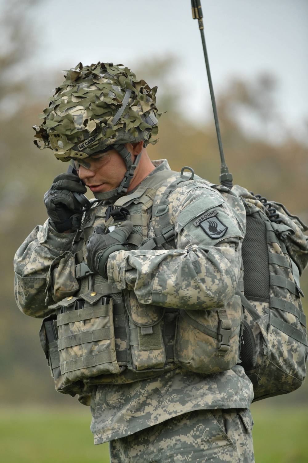 1-91 Cavalry Regiment (Airborne) recon training in Germany