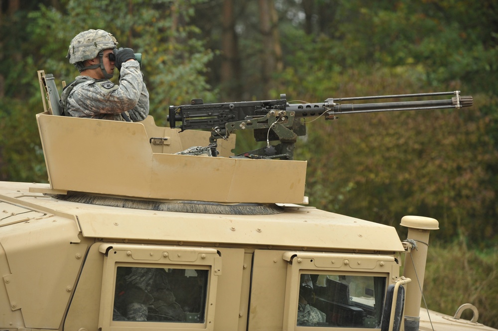 1-91 Cavalry Regiment (Airborne) recon training in Germany