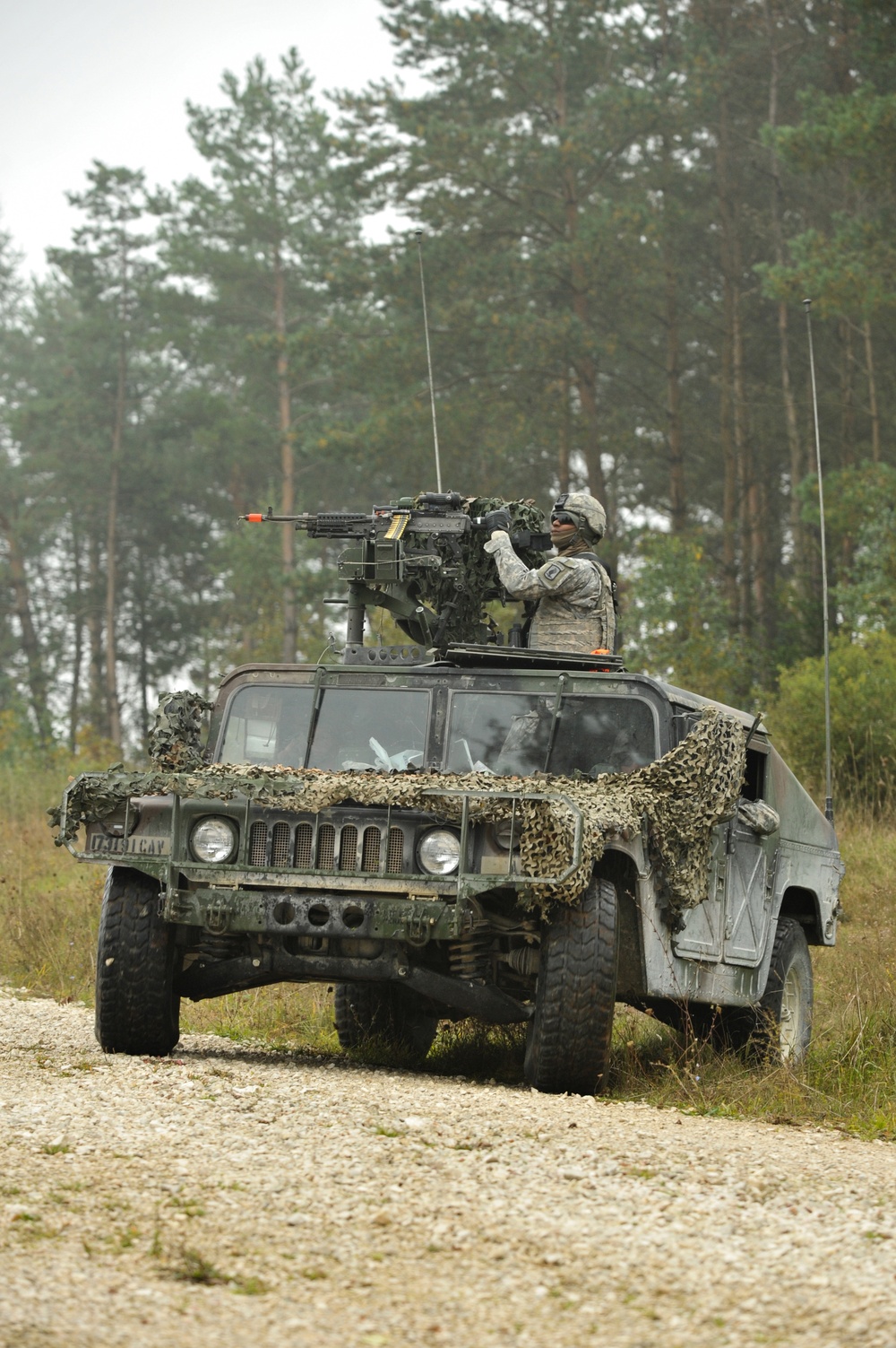 1-91 Cavalry Regiment (Airborne) recon training in Germany