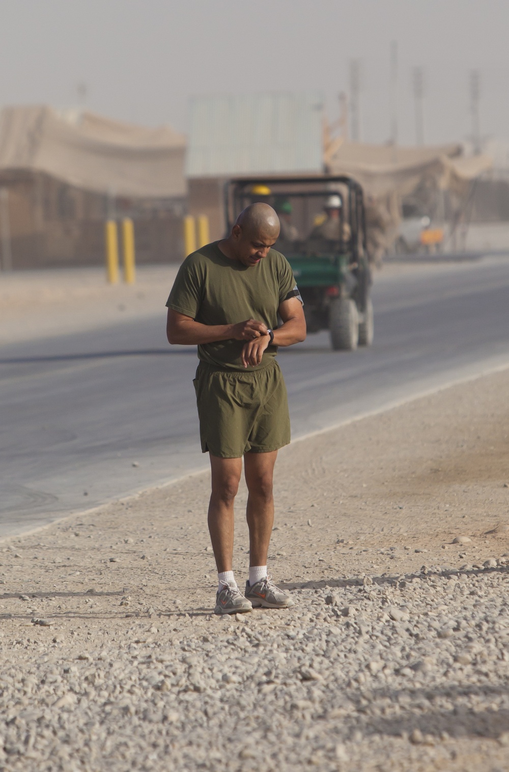 Deployed Marines run to support Children’s Hospital in New Orleans