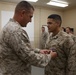 CLR-27 mortarman awarded Purple Heart Medal