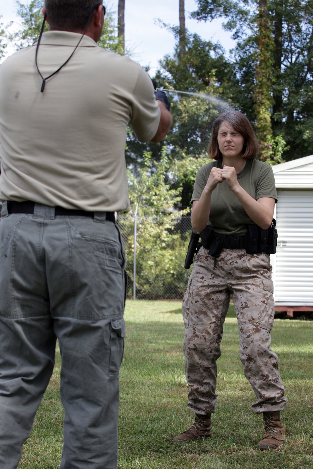 PMO OC Spray Training