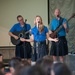 Blue Yonders connects with troops, children through music