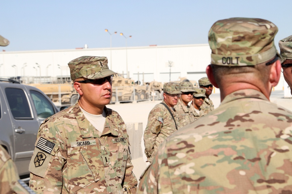 Maj. Gen. Jeffrey N. Colt visits Four Corners in Kandahar