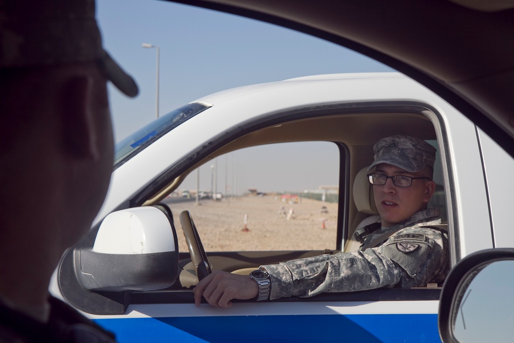 170th Military Police Detachment improves law enforcement skills, partners with Kuwaiti counterparts